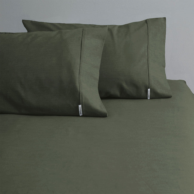 Canningvale Cotton Flannelette No Flat Sheet - CoziCotton
