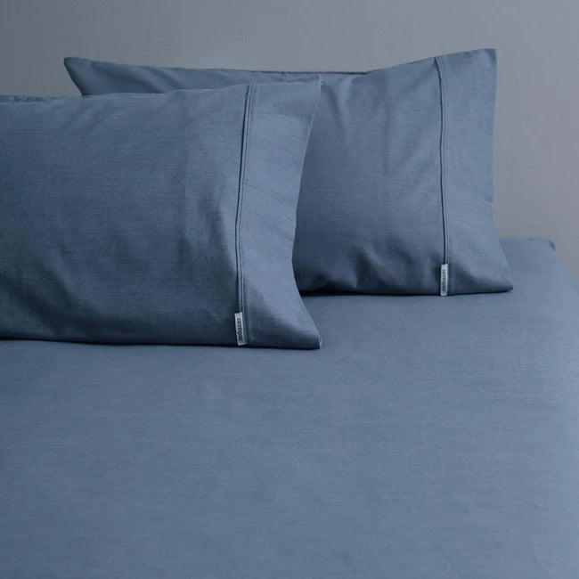 Canningvale Cotton Flannelette No Flat Sheet - CoziCotton