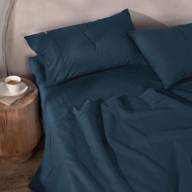 Canningvale Cotton Flannelette Sheet Set - CoziCotton
